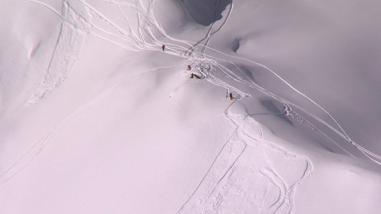 FWT15 - Run of Samuel Anthamatten (SUI) Swatch Freeride World Tour 2015 Haines Alaska, USA