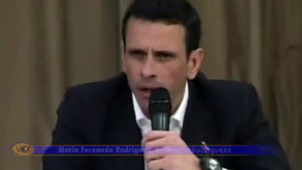 Capriles: "No les da pena que protesten para exigir seguridad Nicolás Maduro"