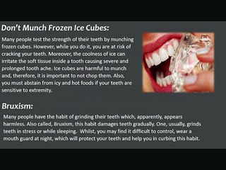 From a Dentist’s Diary – 7 Habits That Are Harmful for Teeth.