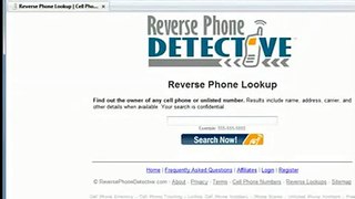 How to draw a person with Reverse Phone Detective