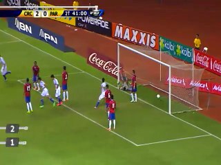Gol: Costa Rica 2 - 1 Paraguay