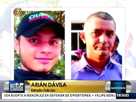 Capturan a 3 menores implicados en asesinato de concejal de Falcón
