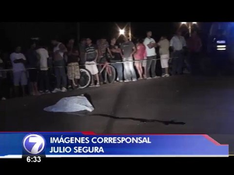 Cinco muertos en diferentes sucesos ocurridos anoche en diferentes partes del país