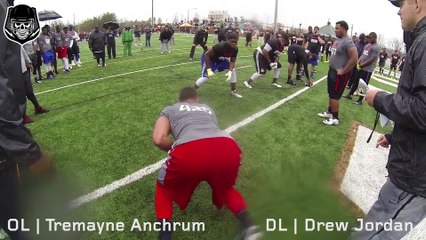 Atlanta OL vs DL Final 5  1 on 1's _ Nike Football The Opening Regionals