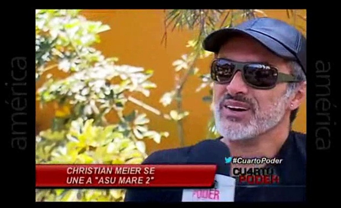 Christian Meier y Carlos Alcántara en el programa_‘Cuarto Poder’