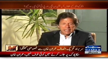 Agar MQM Hamarey Jalse Ke Lie Log Bhejti Hai To Aik Itna Bara Jalsa Khud Kar Lain-Imran Khan