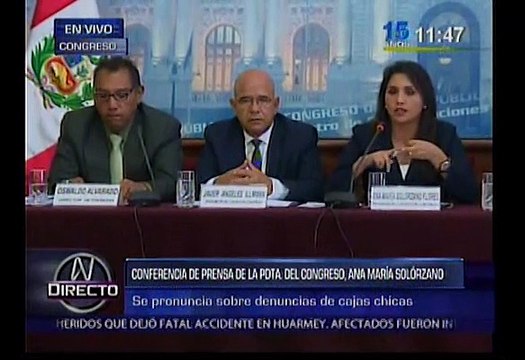 DINI: la censura contra Ana Jara se votaría el próximo lunes