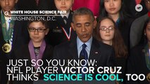 Obama Reminds Us That Science Is As Cool As Sports