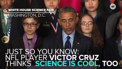 Obama Reminds Us That Science Is As Cool As Sports