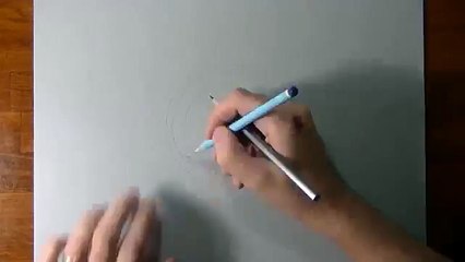 The one euro coin - drawing