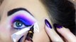 How to: Pink, Purple & Blue Eye Makeup /Urban Decay Electric Palette Tutorial