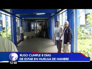 Privado de libertad cumple ocho días en huelga de hambre