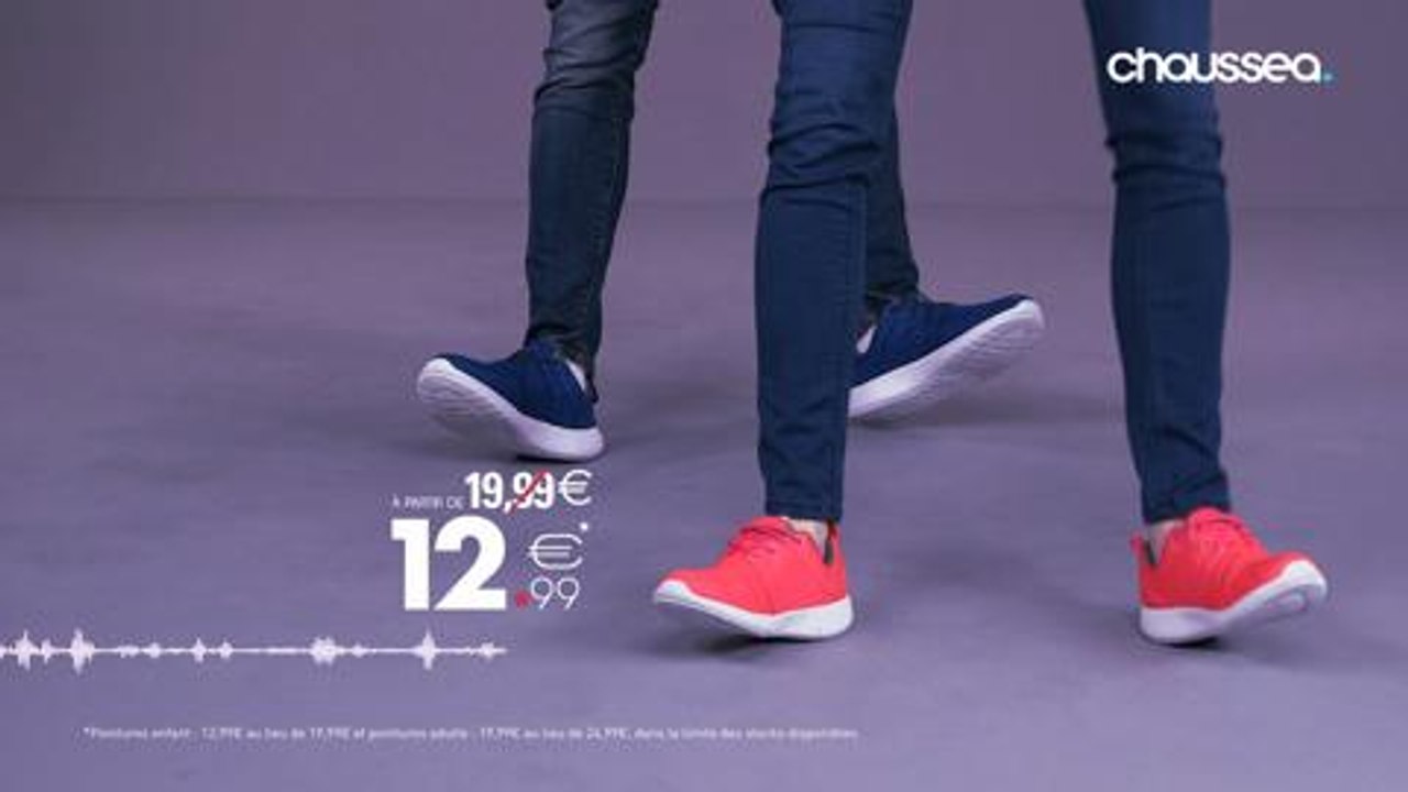 Les baskets Chaussea