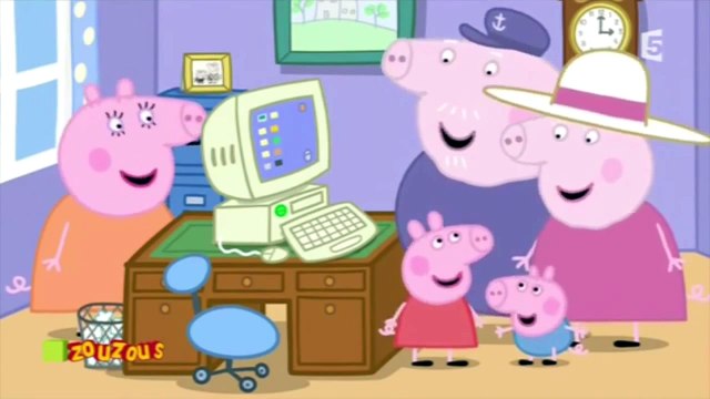 Peppa Pig L'ordinateur de Papy Pig HD Dessins animés complets pour enfants en Français