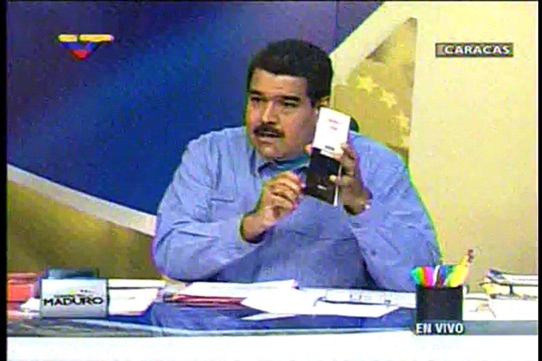 Maduro: "Ya llegamos a las tres millones de firmas contra el decreto de EE.UU."