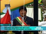 On Sea Day, Bolivia demands access to seaports