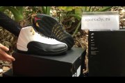 Perfect Jordan 12 AAA Black and White Online Review shoes-clothes-china.cn