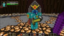 WALKER KING VS ENDER TITAN & MUTANT OBSIDIAN GOLEM - Minecraft Mob Battles - Better Dungeons Mods