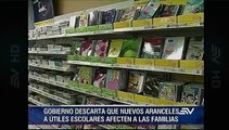 No subirán los precios de útiles escolares producidos en el país