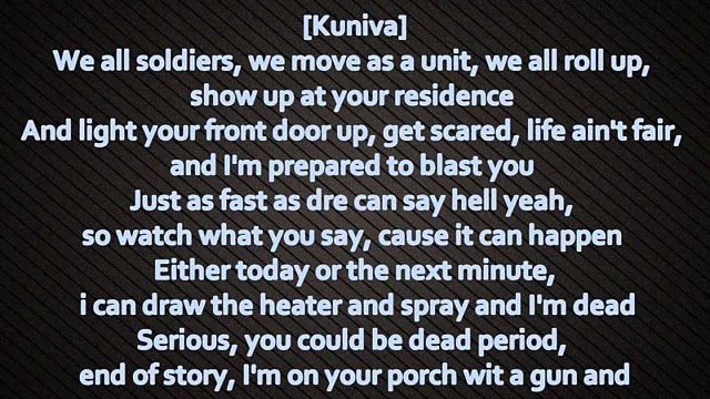 D12 - American Psycho II (Lyrics)