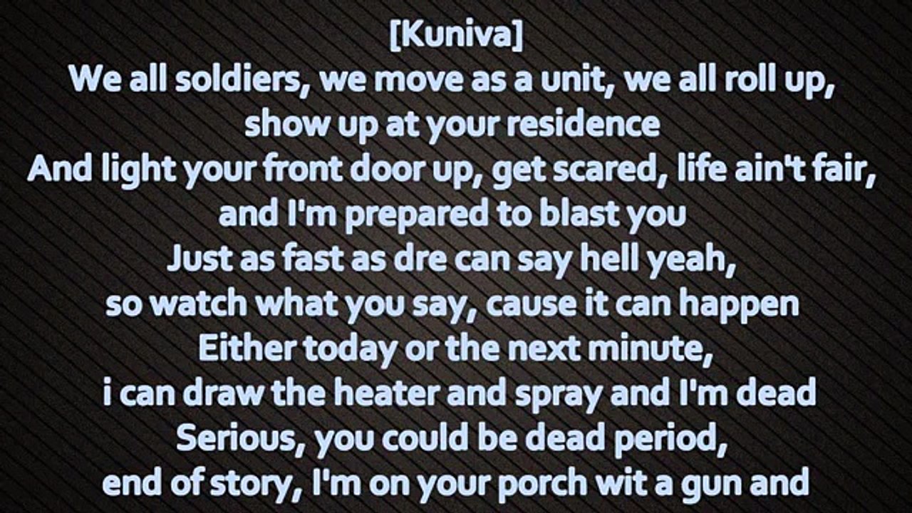 D12 - American Psycho II (Lyrics)