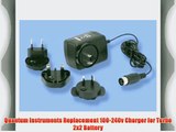 Quantum Instruments Replacement 100-240v Charger for Turbo 2x2 Battery