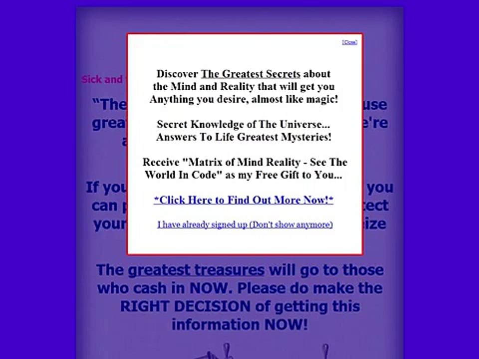 Mind Reality - Secrets Of The Universe Review