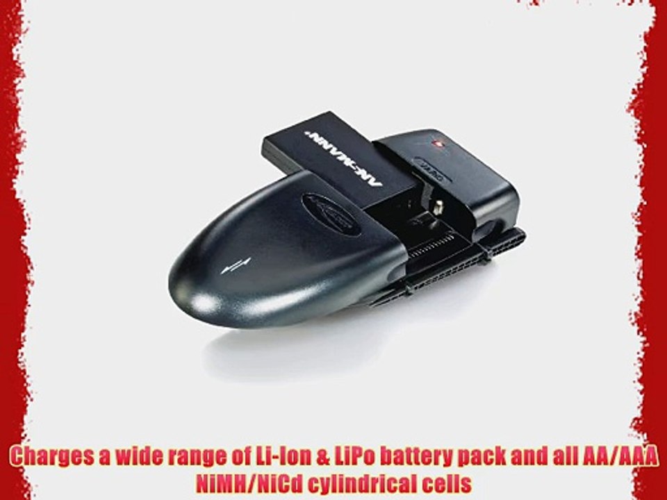 Ansmann Digicharger Vario Universal Quick Charging Unit 700mA Charging Current