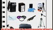 Must Have Accessory Kit For Sony HDR-CX560V High Definition Camcorder Includes Replacement