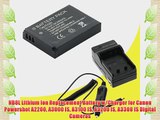 NB8L Lithium Ion Replacement Battery w/Charger for Canon Powershot A2200 A3000 IS A3100 IS