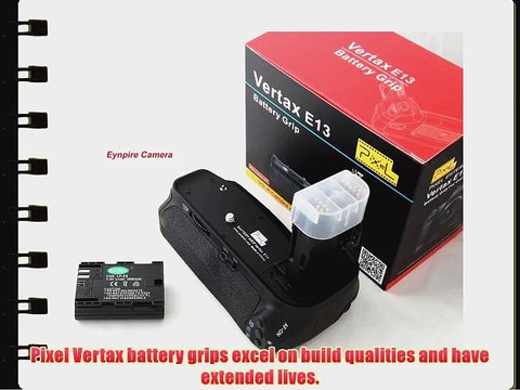 Pixel Vertax Battery Grip Kit with LP-E6 battery for Canon 6D BG-E13 BGE13 and More
