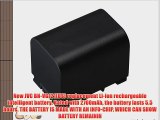 New JVC BN-VG121(US) replacement Li-Ion rechargeable Intelligent battery. Rated with 2700mAh