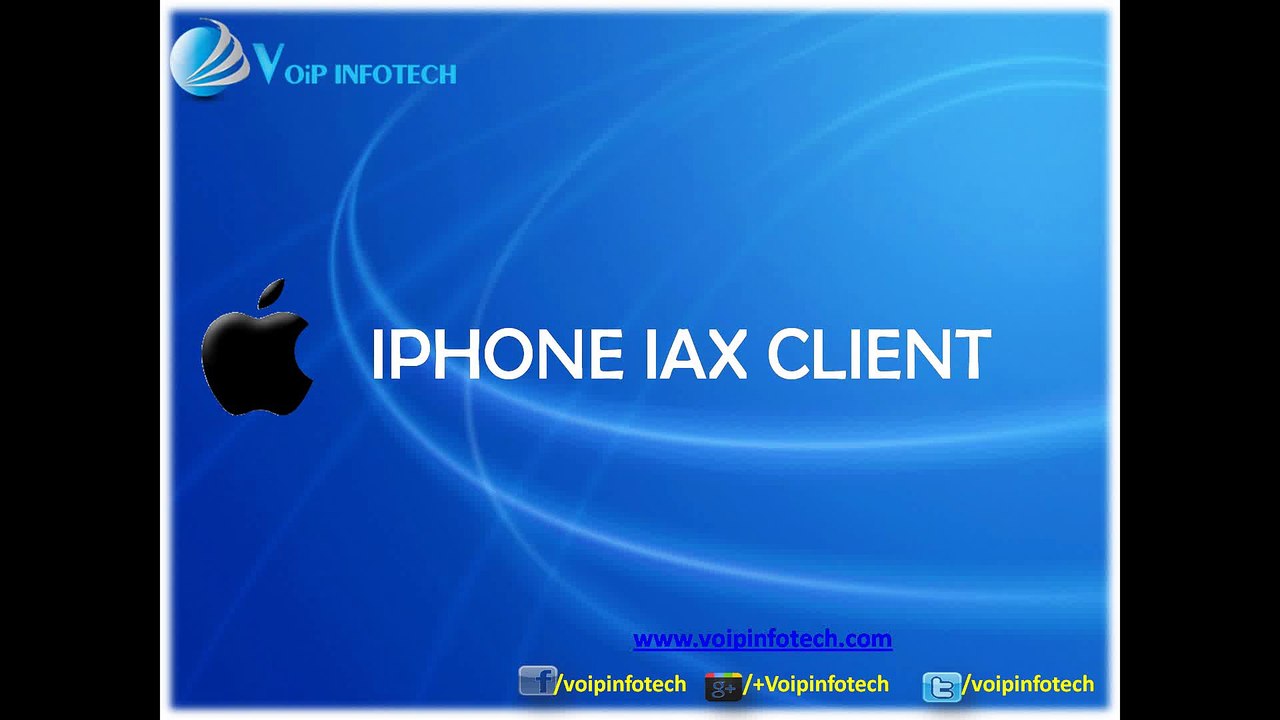 IPHONE IAX CLIENT