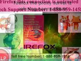 1-888-959-1458 Firefox keeps not responding-going black USA-Canada