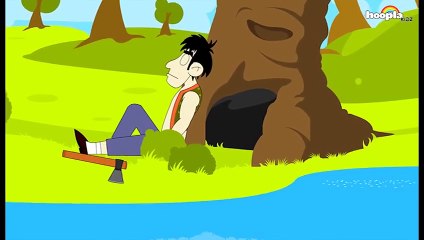 Mercury And The Woodman - Aesop's fables