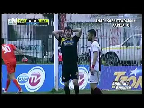 24η Αναγέννηση Καρδίτσας-ΑΕΛ 1-0 2014-15 Αθλητική Κυριακή