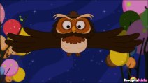 Nursery Rhyme, A Wise Old Owl   Preschool Nursery Rhymes & songs for Children and Toddlers