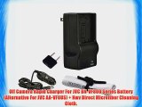 Off Camera Rapid Charger For JVC BN-VF800 Series Battery (Alternative For JVC AA-VF8US)   Nwv
