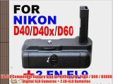 EN-EL9 Compatible Battery Grip for Nikon D40 / D40X / D60 / D3000 Digital SLR Cameras   2 EN-EL9