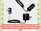 Gomadic Car and Wall Charger Essential Kit for the Olympus TG-1 iHS - Includes both AC Wall