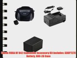 Canon VIXIA HF R42 Camcorder Accessory Kit includes: SDBP727C Battery SDC-26 Case