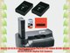 Battery Grip Kit for Nikon D5100 D5200 D5300 D5500 Digital SLR Camera Includes Qty 2 Replacement