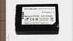 KINAMAX BTR-FH50-J-01 1300mAh NP-FH50 Replacement Battery for Sony DCR-DVD108 DCR-DVD308 DCR-DVD710