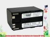 Wasabi Power Battery for Canon BP-970G BP-975 and Canon EOS C100 EOS C300 EOS C300 PL EOS C500