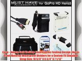 Must Have Accessory Kit For GoPro HD HERO3 GoPro HERO3  Includes Extended Replacement (1200