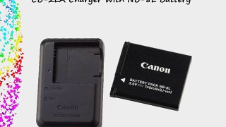 CB-2LA Battery Charger   NB-8L Battery For Cameras....PowerShot A2200 PowerShot A3000 IS PowerShot