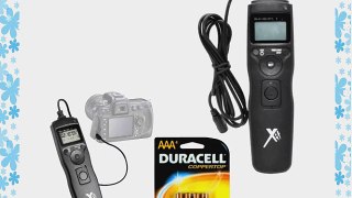 Universal LCD Shutter Release Timer Remote Control   4 AAA battery For Nikon D3200 D3100 D5200