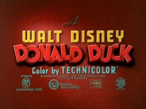 Donald Duck Drip Dippy Donald 1948 (Low)