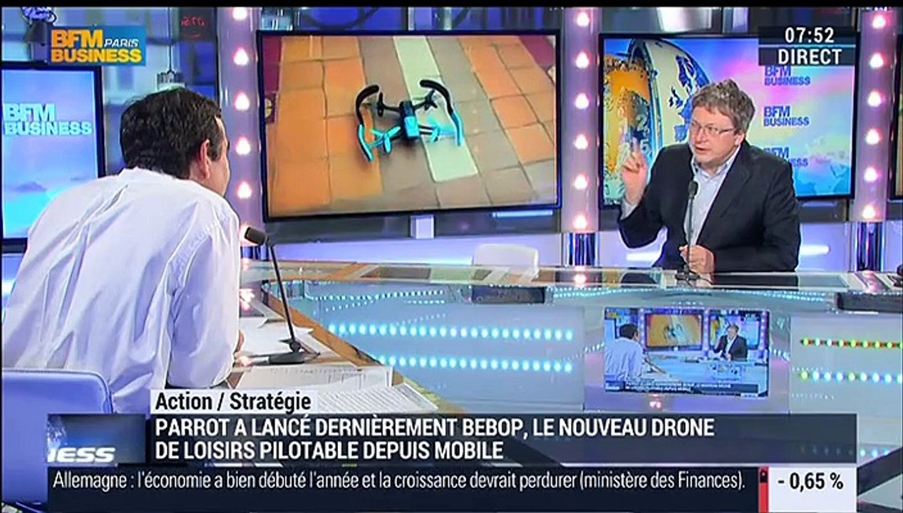 Parrot Bebop: le nouveau drone est maintenant mise à l'essai: Henri Seydoux – 24/03