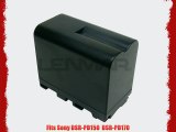 Replacement Battery for Sony NP-F950 NP-F960 NP-F970 NP-F970/B works with Sony DCR-VX DSR Handycam